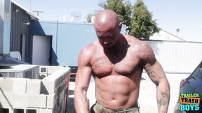 ”TRAILERTRASHBOYS Car Washing Turns Into Sex With Felix Fox & Michael Roman”