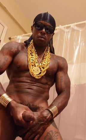 Jeremiah Mcpherson Masturbating and Cumming in the Trap House