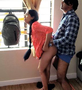 Cute shy girl has her first Sex