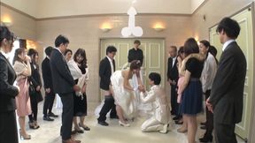 Best man takes bride in japanese wedding 1 - asian