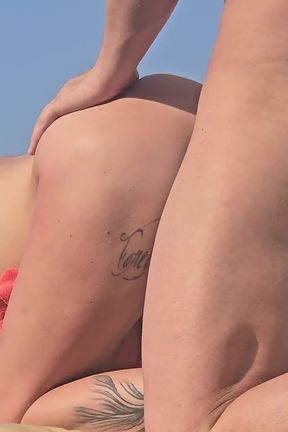 Real MILF Fucked on Resprt Balcony for All to See
