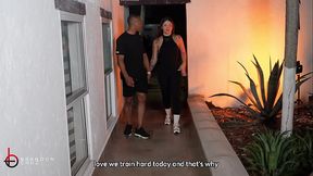 Cuckold BBC husband has sex in the bathroom with his wife'_s sister - Brandon Cruz &amp_ Luna Vitaler