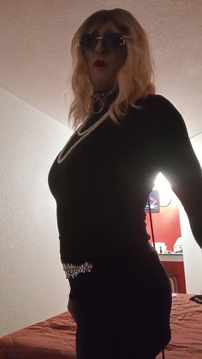 I film a cock slut
