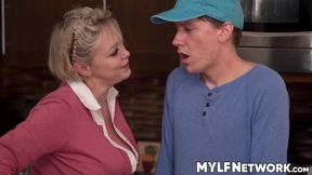 Rion King peeking at his hot neighbor Dee Williams perfect ass