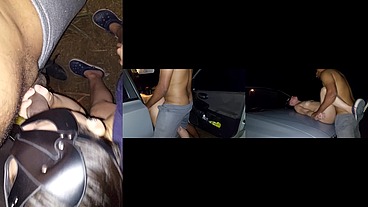 Fudendo ao ar livre no drive in catonho