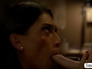 Fucking my eager TS patient late at night