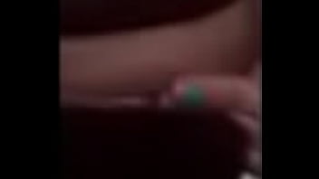 Gurl playing with puss
