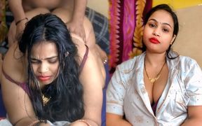 Sex with Hot Indian Wife in Doggy Style - Hardcore Pounding &amp; Big Ass