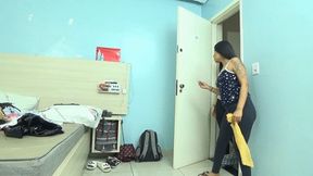 Naughty Princess Maid Sniffing Indiana Boss's Farts Clip 1 by Anita Perverse and Satina CAM FULL HD