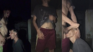 Tomei leitada na boca e na cara no meio da rua de madrugada com as pessoas passando de carro