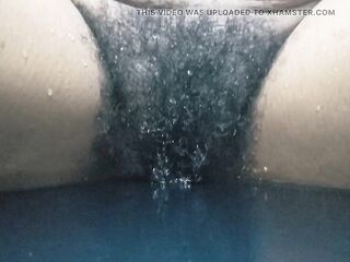 Hawt Wife Large Vagina Close up in Ocean Waves, Standing Up Homemade Sex Carrying