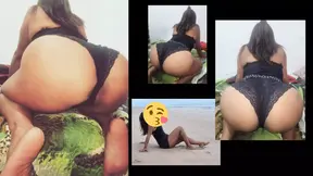 Cheating Wife's Big Ass Gets Anal Gaped by Friend
