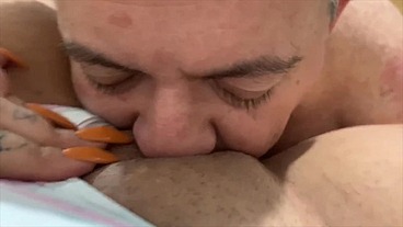 Brincando de gozar com o vovô