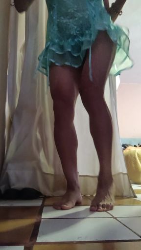 Beautiful Striptease small dancing