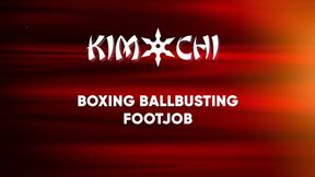 Boxing BallBusting FootJob