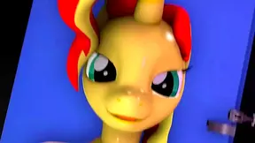Starlight Glimmer Pleasured in Hot 3D POV creampie Fantasy Scene