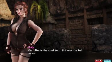 Nadia's treasure banged then leaked by the gods in harem lust