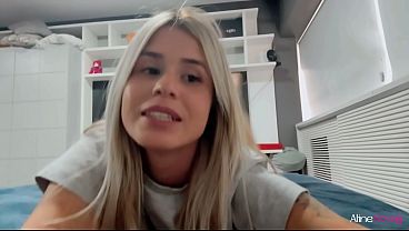 Minha bucetinha ficou MELADA de esfregar o PAU com os P&Eacute_S - Aline Novak