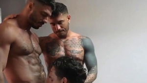 Fuck-Fest Inn Part four-Alex Ink, Lobo Carreira &amp; Samuel Decker.