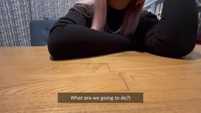 She Took off the Condom and Started Sucking on the First Date for a Massage and Salad