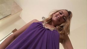 Barely legal Michelle Honeywell a whore with blonde hair