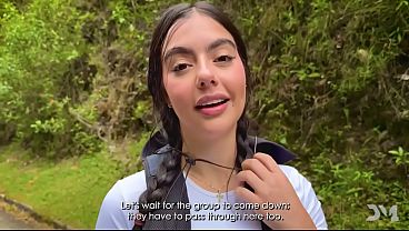 Hiking with Iris Rodriguez ends in outdoor anal sex - Danner Mendez &amp_ Iris Rodriguez