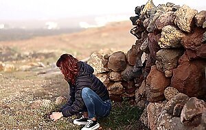 I fucked with this girl in the middle of lanzarote island