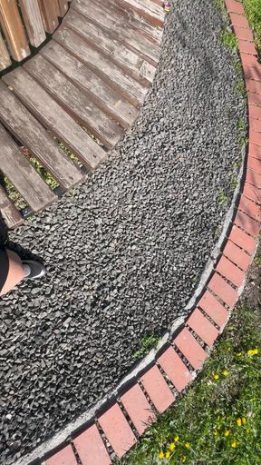 Sexy Hot Stepmom Is Horny and Caresses Herself on a Park Bench