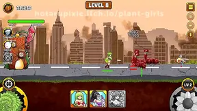 Petals Fly as Floral Warriors Battle Gigantic Insects in Sensual Hentai Combat
