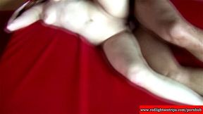 Real blonde gets cumshot after getting fucked