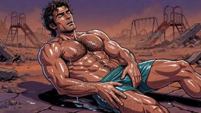 Hot Men Outdoors Animation