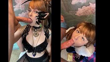 Cosplayer Deepthroats Her Photographer&#039_s Big Juicy Cock - Olivia Jarden