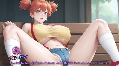 You Catch Misty in The Park. Soaking Wet Panties Big Dildo in Her Pussy | Erotic Audio ASMR