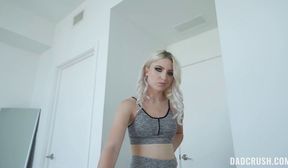 Stepdaughter use her tight pussy to exchange the car keys