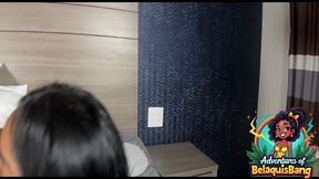 guyanese belaquis gets anal creampied by blvckrose