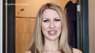 Sydney Paige Teases You to Cum All Over Her Braces