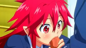 Mel Yields to Ecstasy as Huge Dick Claims Her in Steamy Anime Encounter