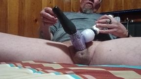New Cock Vibrator and Pussy Pump