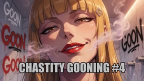 Chastity Gooning #4: Locked in Latex Trance