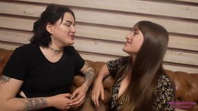 BETTY and SARAH - Sudden kiss from a friend (HD)