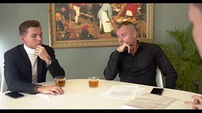 4on1 Altrera Pars - The secretary'_s whore was fucked by four huge dicks FLX017