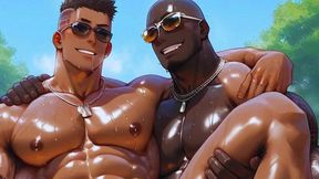 lots of hot and wet gay sex. anime gay hentay compilation part 3