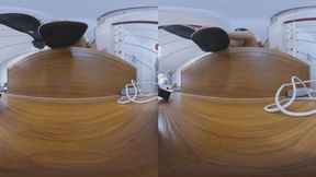 3DVR180 MARTINA giantess POV shoes stinky feet humiliate dwarfs