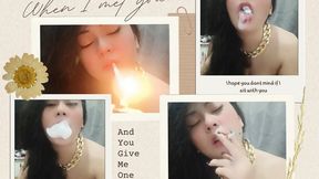 When I met you SMOKING MARLBORO RED -AUDIBLE VIDEO- POV ~ RP