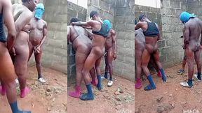 banging group sex outside with chubby bottom