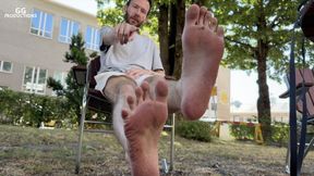 Do you like dirty feet? Feet Vini foot size 15 (MP4-HD 1080p)