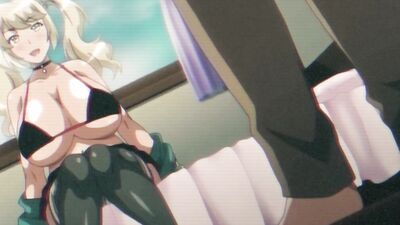 Sexy blonde MILF with hairy pussy gets filled with jizz in this wild hentai compilation