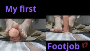 My first footjob