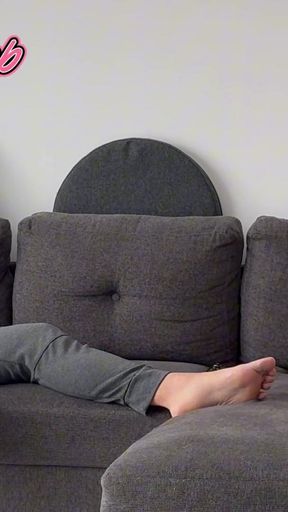 STEPSISTER MAKES ME SEE HER WET PUSSY I CAN'T RESIST AND CUM INSIDE SUB ENG   Clip 2