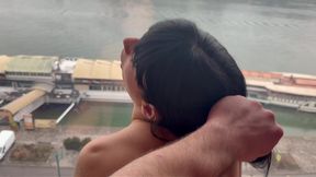 pov: italian brunette wants to get fucked after the party